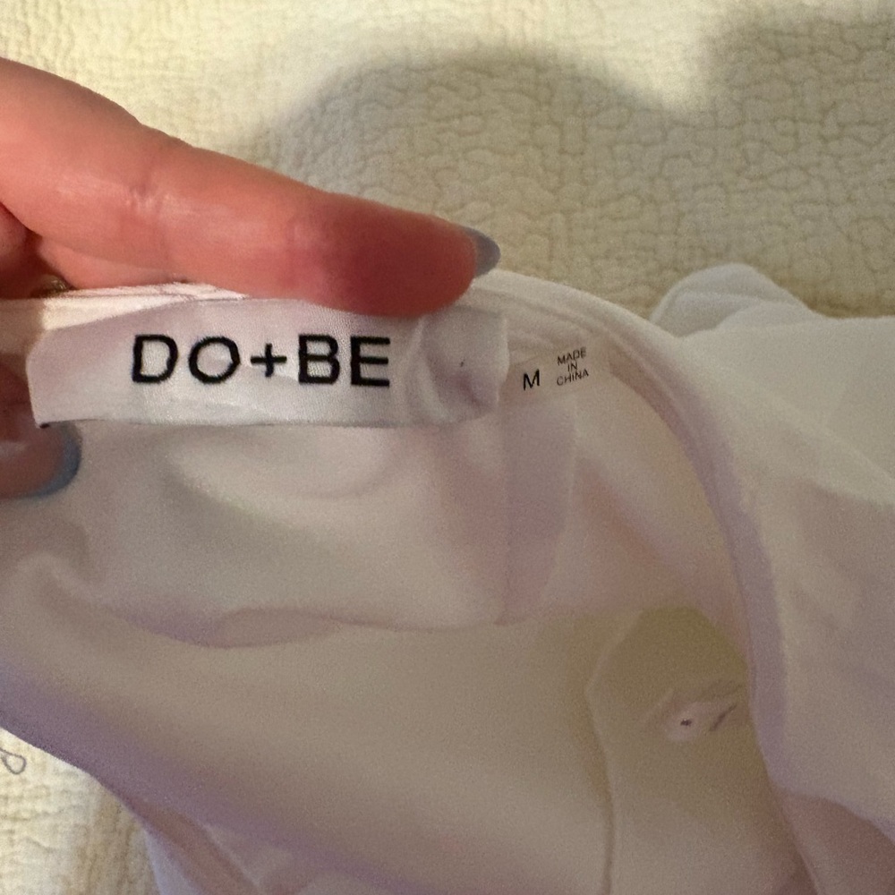 DO+BE White Skort - Picture 2 of 2